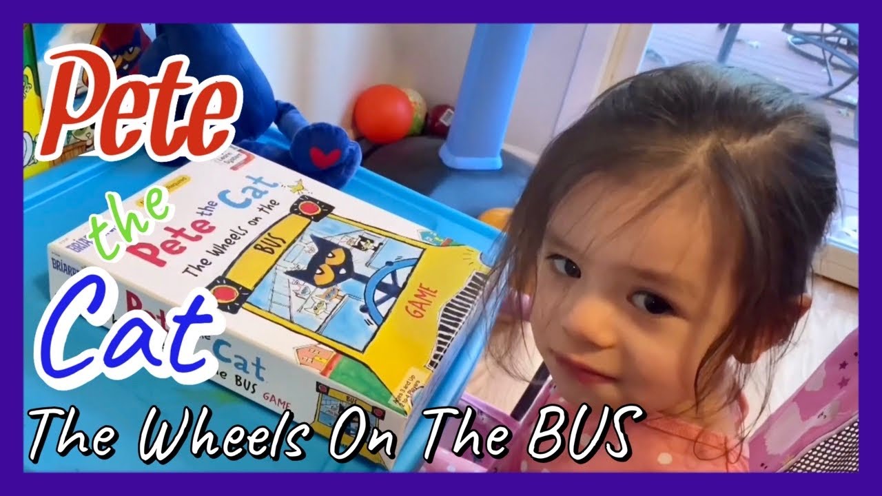 Pete The Cat The Wheels On The Bus Game | Game & Puzzle For Toddlers ...