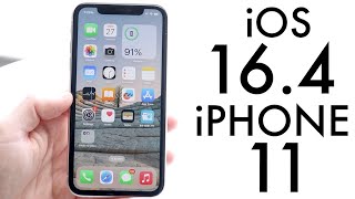 iOS 16.4 On iPhone 11! (Review)