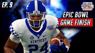 Epic Bowl Game Finish - Kentucky NCAA Football 14 Revamped Dynasty | Ep. 9