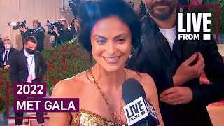 Camila Mendes' ELECTRIC Inspiration at Met Gala 2022 (Exclusive) | E!