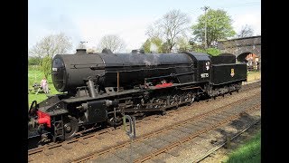 North Norfolk Railway Spring Gala  2018 WD Austerity 90775 and BR Standard 9F 92203 Black Prince