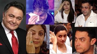Emotional Bollywood Celebs CRIES As Our B-town Legend Rishi Kapoor Ji Passes Away