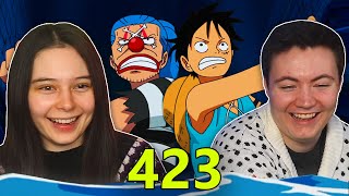 BUGGY IS SO BACK! 👒 One Piece Ep 423 REACTION \u0026 REVIEW