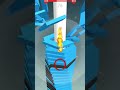 Stack Ball Gameplay Level Up Completed Gameplay #shortsfeed #games #reels #tiktok #youtubeshorts