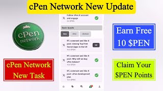 cPen Network New Update | cPen Network New Task Among Top Free Social Apps in the US | cPen New Code