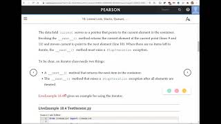 Daniel Liang Python Video Section 18.3
