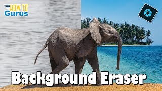 How to CHANGE a BACKGROUND with the Photoshop Elements Background Eraser Tool