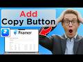 How to Add Copy Clipboard in Framer (Easy Guide)