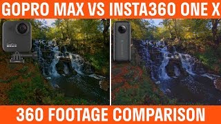 GoPro MAX Vs Insta360 ONE X Footage Comparison