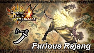 MH4U Advanced: Bad Hair Rajang (Longsword) - 3'58''40