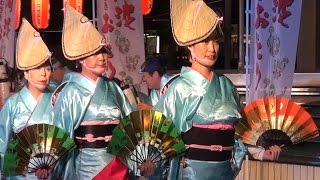 組踊り「ぎんぎん連」第30回かわさき阿波おどり（2015.10.3）