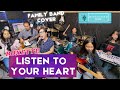 LISTEN TO YOUR HEART - Roxette | Missioned Souls | family band cover