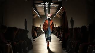 7. #model  Cat #fashionstyle #ai #concept AI고양이 패션모델 #fashion #style #fashionweek