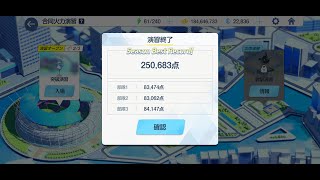 合同火力演習 第10回 突破演習 250,683点 140枚