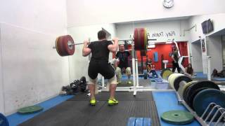 210kg/7 Back Squat