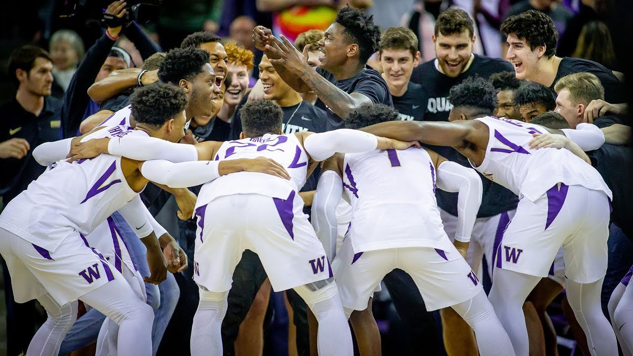 Congrats To Washington, 2018-19 Pac-12 Men's Basketball Champions - YouTube