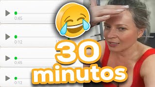 30 MINUTOS dos Melhores Áudios do WhatsApp (Vamos Rir, Engraçados ) Parte 2