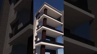 Modern Apartments Time Lapse #minecraft #shorts