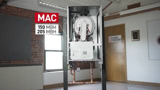 Utica Boiler's MAC/MAH Boilers Featuring AI Control Technology