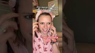 Has this happened to anyone else or just me?? #pov #meangirl #friendgroup #meanfriend