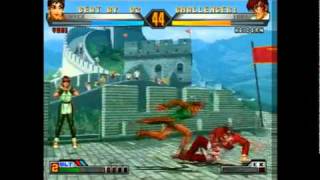 PS2版　KOF98UM　対戦動画　inDハウスその2