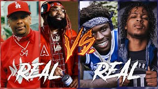 REAL Blood Rappers Vs Real Crip Rappers 2020