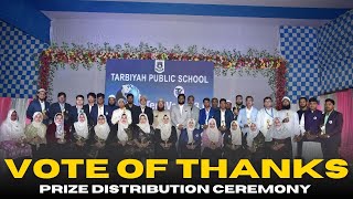 Prize Distribution Ceremony \u0026 Vote of Thanks | TechVerse 3.0 | Tarbiyah Public School