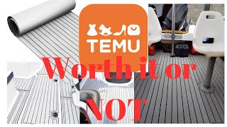 TEMU EVA Foam Flooring. 🛥️How EASY🛠️ is it to do? /DIY / Southern Adventures