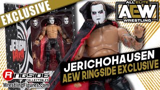 AEW Figure Insider: JERICHOHAUSEN Chris Jericho AEW Jazwares Ringside Exclusive Wrestling Figure!