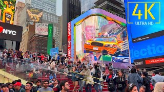 New York City Walking Tour 2023 -  Manhattan 4K NYC Walk -  Grand Central Terminal to Times Square