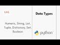 Python Data Types - A Comprehensive Guide for Beginners
