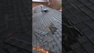 Sliding shingles and why nail placement matters