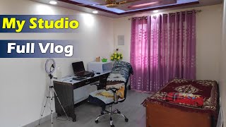 My New Studio Full Vlog | Technical View Vlog