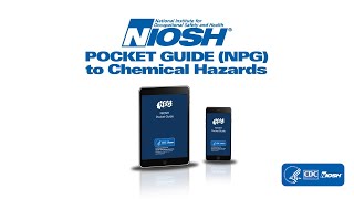 NIOSH Pocket Guide to Chemical Hazards App – Promo Video