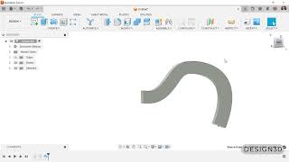 Introduction to Fusion 360: The Sweep Tool