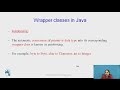 Wrapper Classes in Java