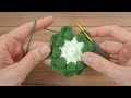 🌺 lovely decorative crochet motif step by step tutorial crochet flower