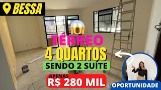 (❤️ VENDIDO) OPORTUNIDADE APARTAMENTO TÉRREO NO BESSA EM JOAO PESSOA PB COM 4 QUARTOS 3 BANHEIROS .