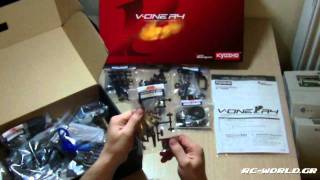 Kyosho V-One R4 - Unpacking