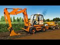 FS22 - Map Geiselsberg TP 017🚧👷🏽 - Public Work - Forestry, Farming and Construction - 4K