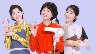 夏帆、三変化！　エステティシャン＆ネイリスト＆美容師に変身　ホットペッパービューティーワーク新ウェブCM「イメージが湧く」編