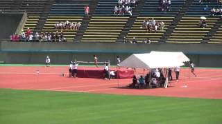 九州中学校陸上競技大会　2013　共通男子200ｍ走　決勝