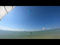 launching and landing kitesurf flysurfer foil 21 speed 5 arubinha