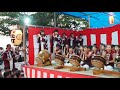 辻堂諏訪神社　例大祭　令和元年　奉納太鼓　北町　2019 7 26 tsujido suwa jinja festival 20