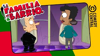 Comparando Tamaños De P*tos | La Familia Del Barrio | Comedy Central LA