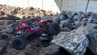 New Axial Capra!!! Testing out my new Capra 1/10 scale with 4ws.