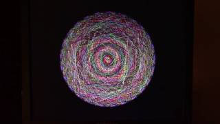 Psychedelic Animation made using QBASIC