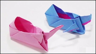 How to make an Origami Box: small rabbit box