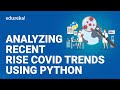 Analyzing Recent COVID-19 Trends Using Python | COVID-19 Data Analysis | Python Training | Edureka