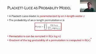 Model-based Gradient Search for Permutation Problems